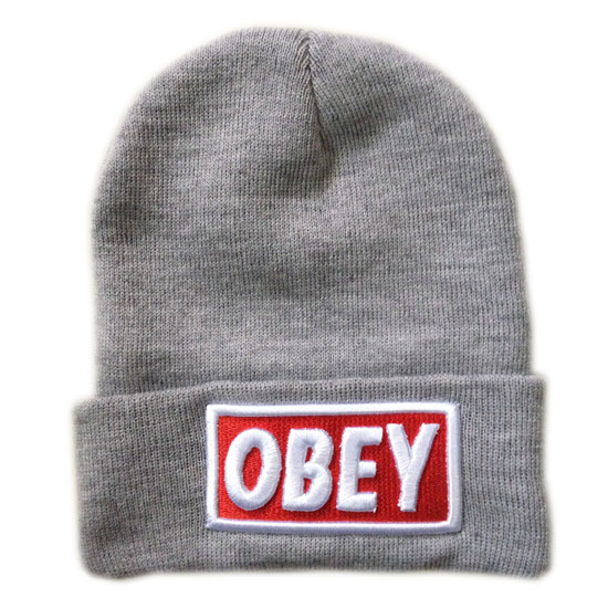 Bonnet OBEY [Gris] - Cliquez sur l'image pour la fermer
